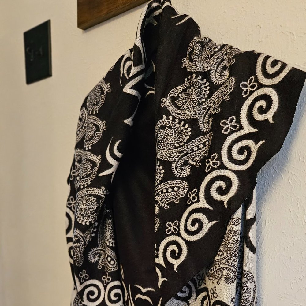 100% Cashmere Reversible Cape - Cloak - by Pashmina